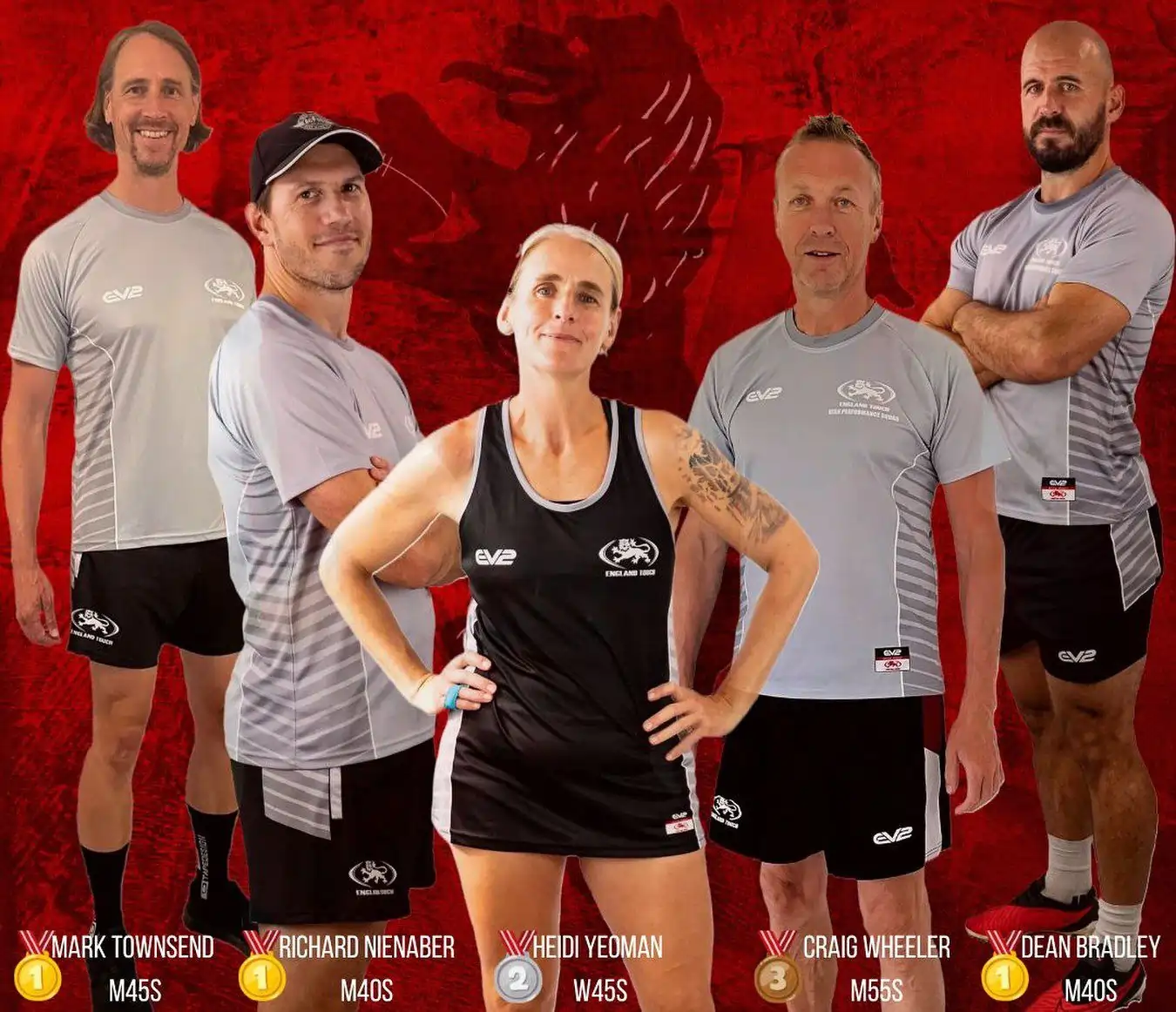 Touch players shine at european seniors touch cup 2025